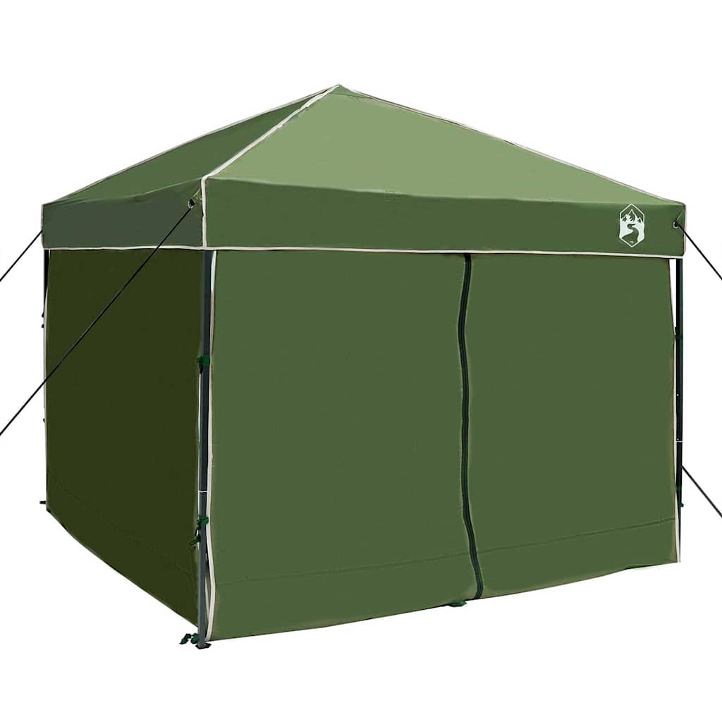 Cort cu Copertină Verde 250 x 250 x 227 / 236 / 245 cm GartenMobel Dekor