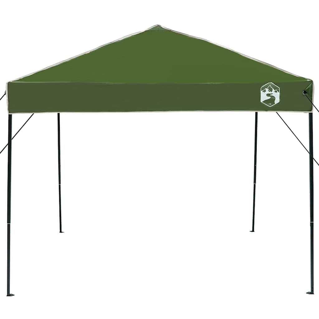 Cort cu Copertină Verde 250 x 250 x 227 / 236 / 245 cm GartenMobel Dekor