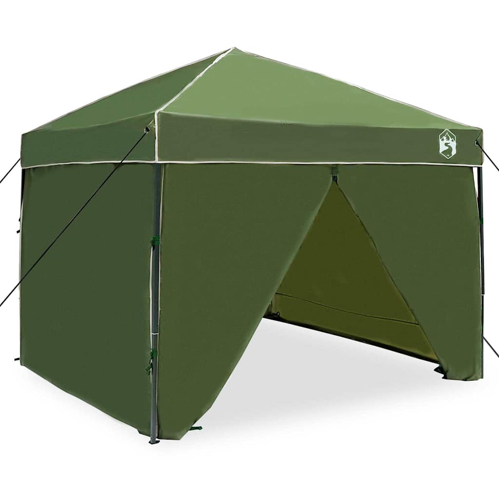 Cort cu Copertină Verde 250 x 250 x 227 / 236 / 245 cm GartenMobel Dekor