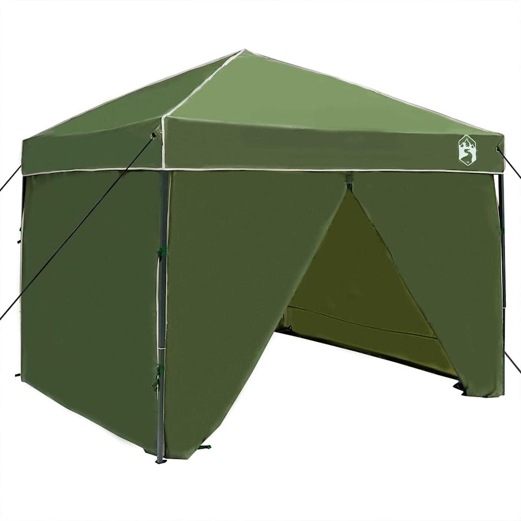 Cort cu Copertină Verde 250 x 250 x 227 / 236 / 245 cm GartenMobel Dekor