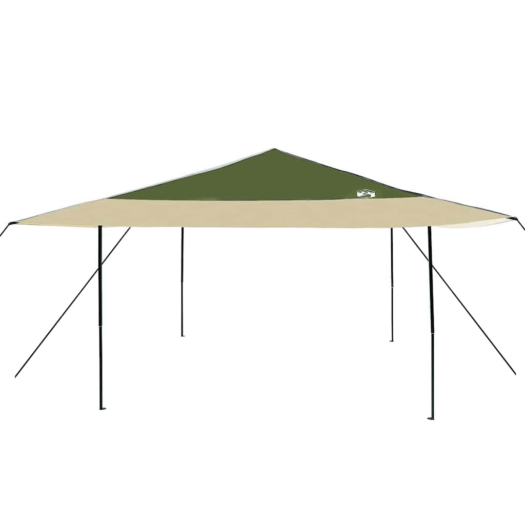 Cort cu Copertină Verde 400 x 400 x 227 / 236 / 245 cm GartenMobel Dekor