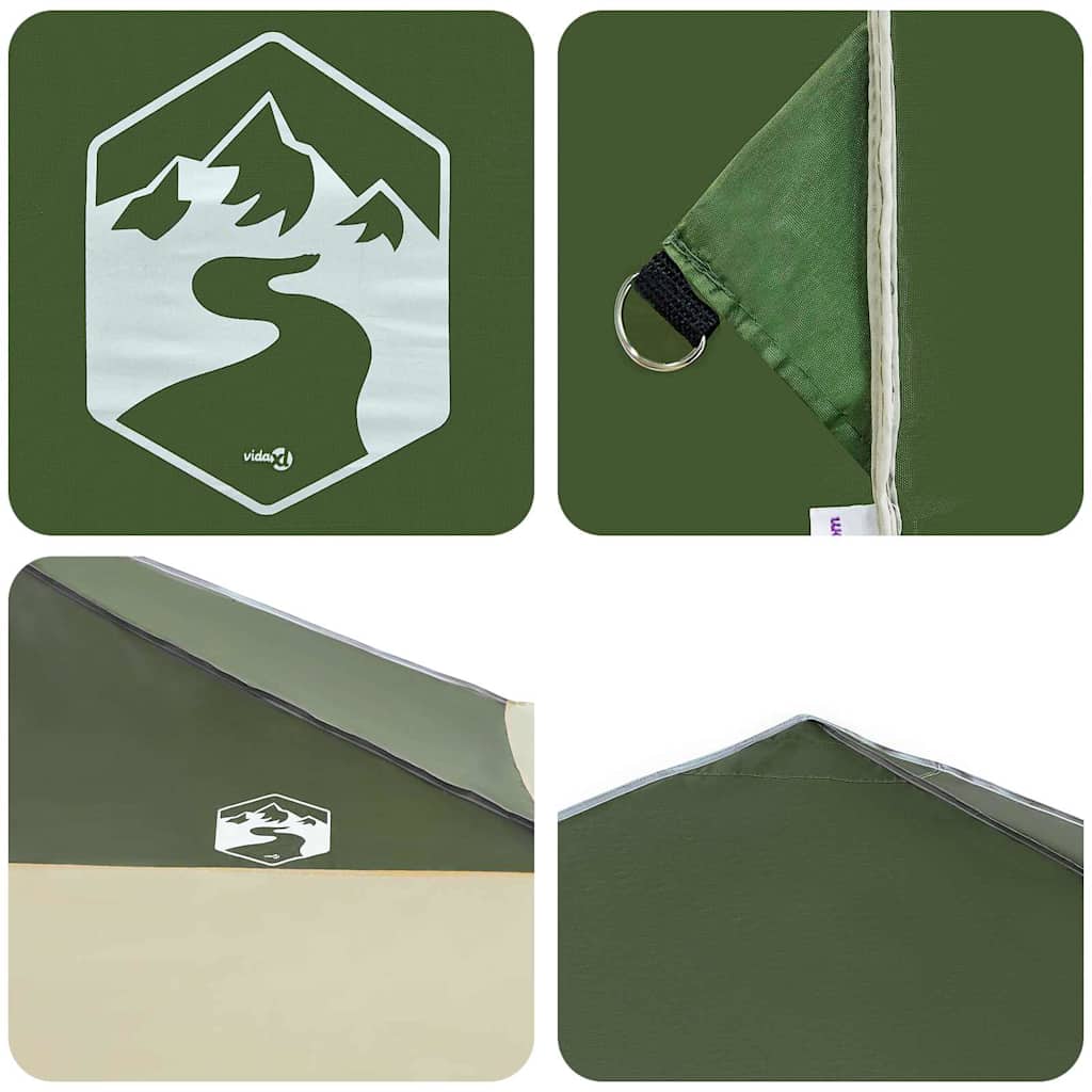 Cort cu Copertină Verde 400 x 400 x 227 / 236 / 245 cm GartenMobel Dekor