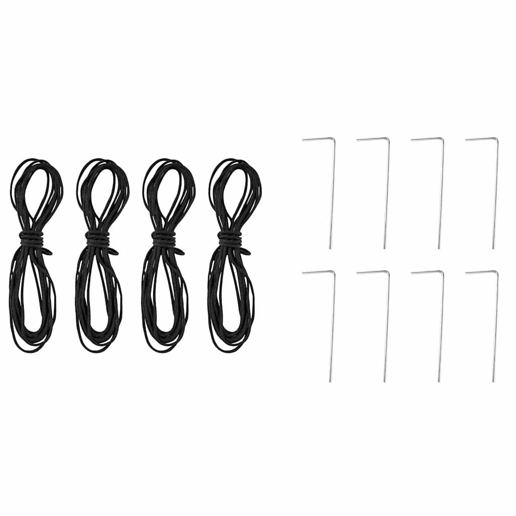 Cort cu Copertină albastru 200 x 200 cm Tafeta Oxford GartenMobel Dekor