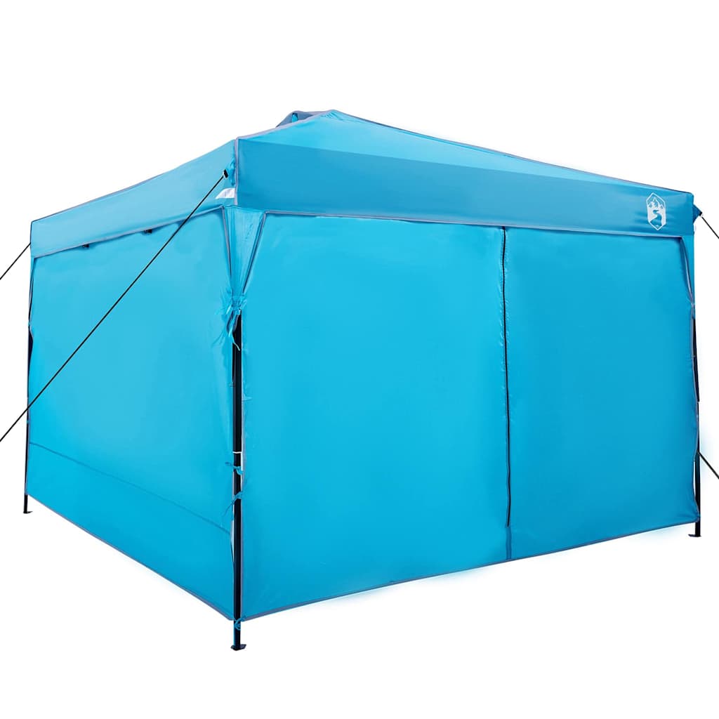 Cort cu Copertină albastru 300 x 300 x 227 / 236 / 245 cm GartenMobel Dekor
