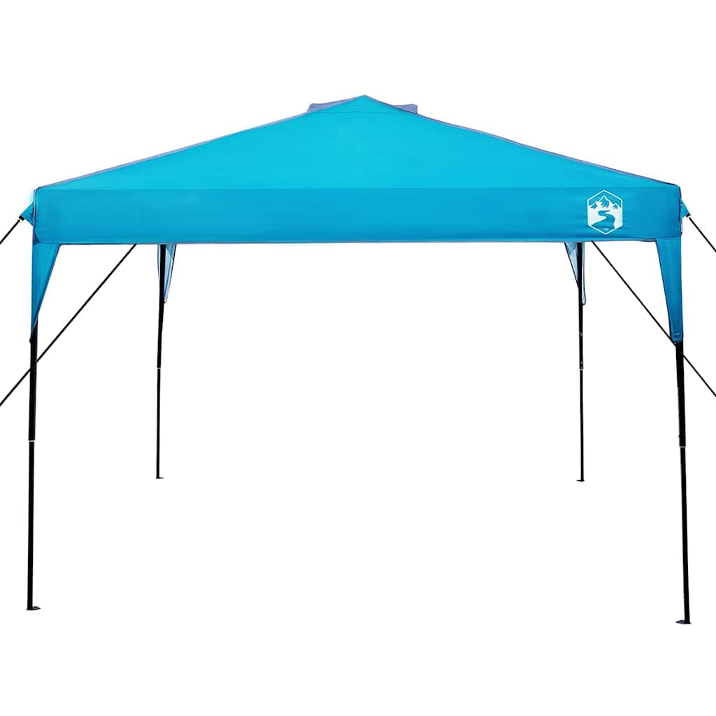 Cort cu Copertină albastru 300 x 300 x 227 / 236 / 245 cm GartenMobel Dekor