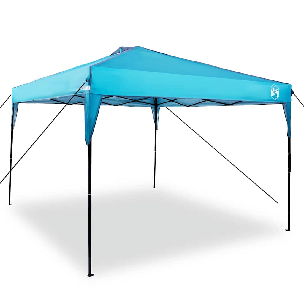 Cort cu Copertină albastru 300 x 300 x 227 / 236 / 245 cm GartenMobel Dekor