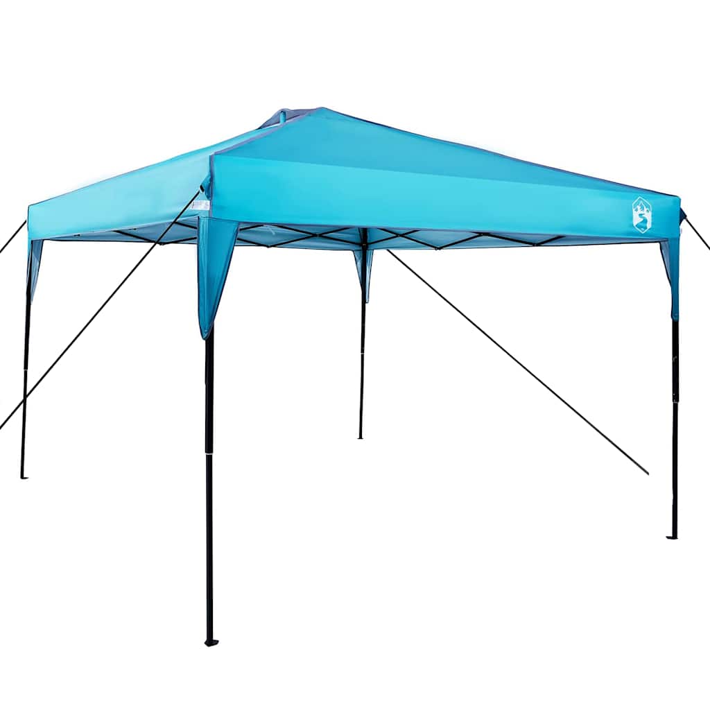 Cort cu Copertină albastru 300 x 300 x 227 / 236 / 245 cm GartenMobel Dekor