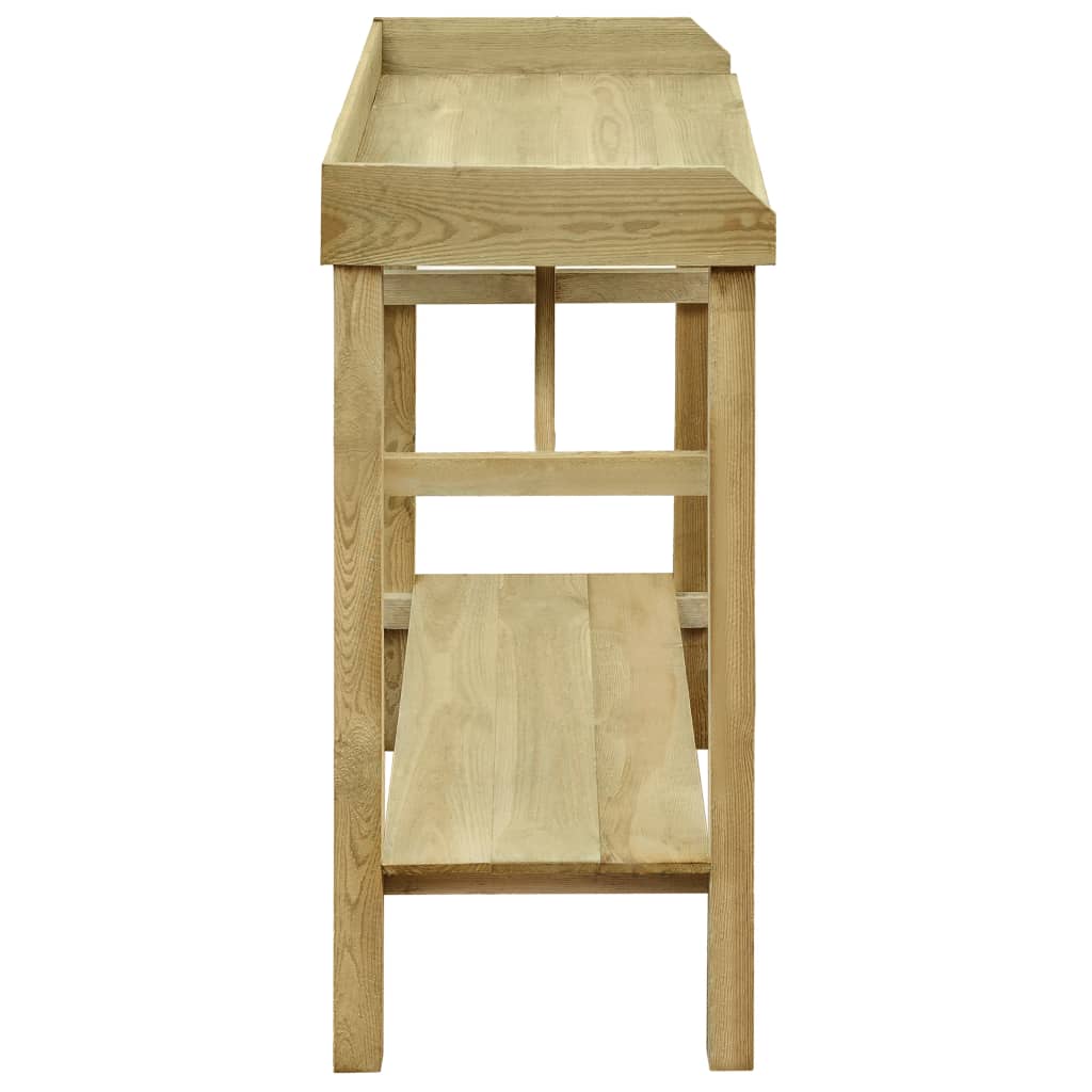 Masă jardinieră de grădină 75x40x90 cm lemn de pin tratat GartenMobel Dekor