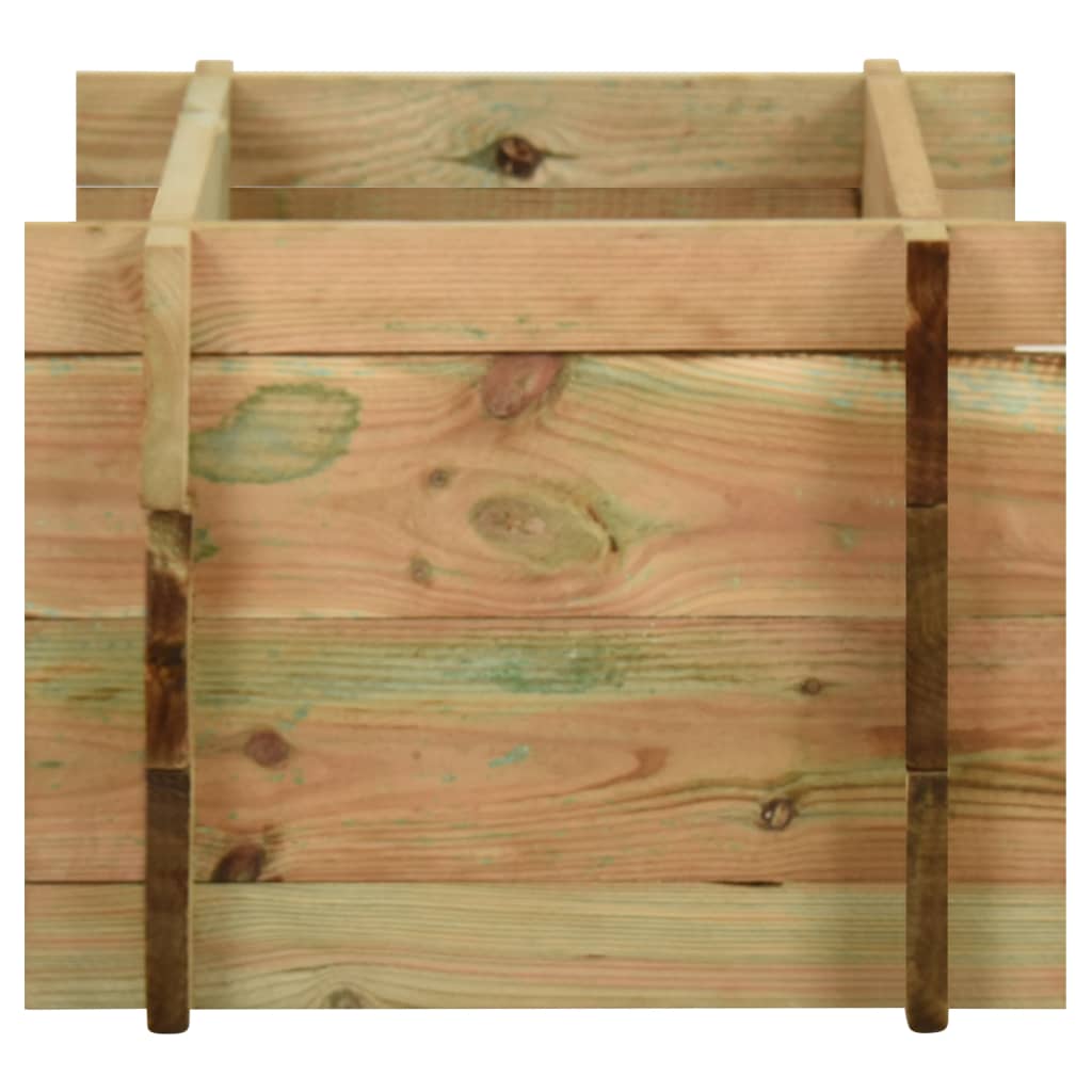 Strat înălțat legume grădină, 40 cm, lemn de pin tratat GartenMobel Dekor