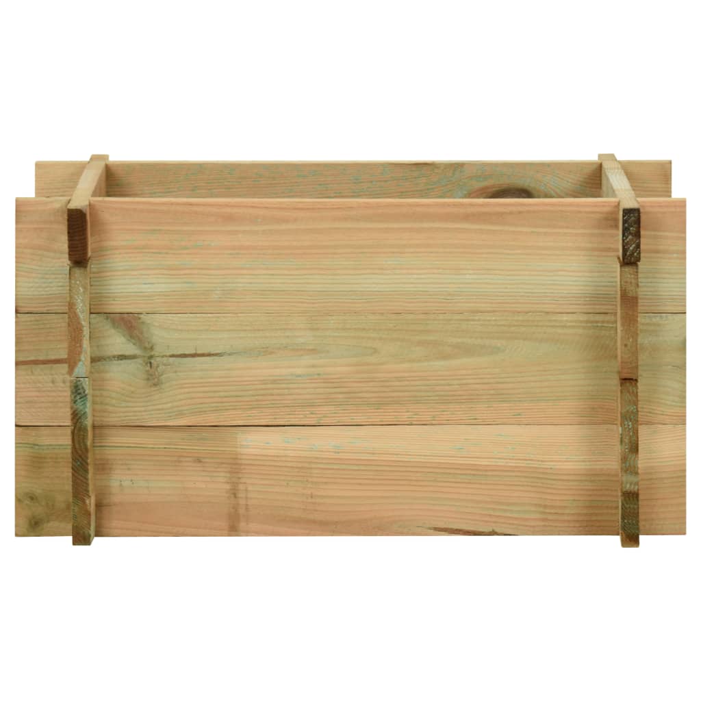 Strat înălțat legume grădină, 40 cm, lemn de pin tratat GartenMobel Dekor