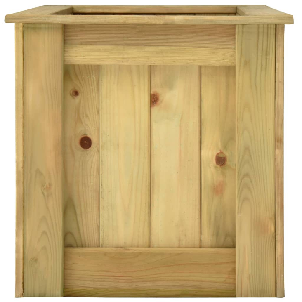 Jardinieră înaltă, 100 x 50 x 50 cm, lemn de pin tratat GartenMobel Dekor