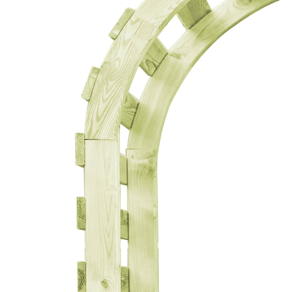 Pergolă de grădină, 130 x 60 x 230 cm, lemn de pin tratat GartenMobel Dekor