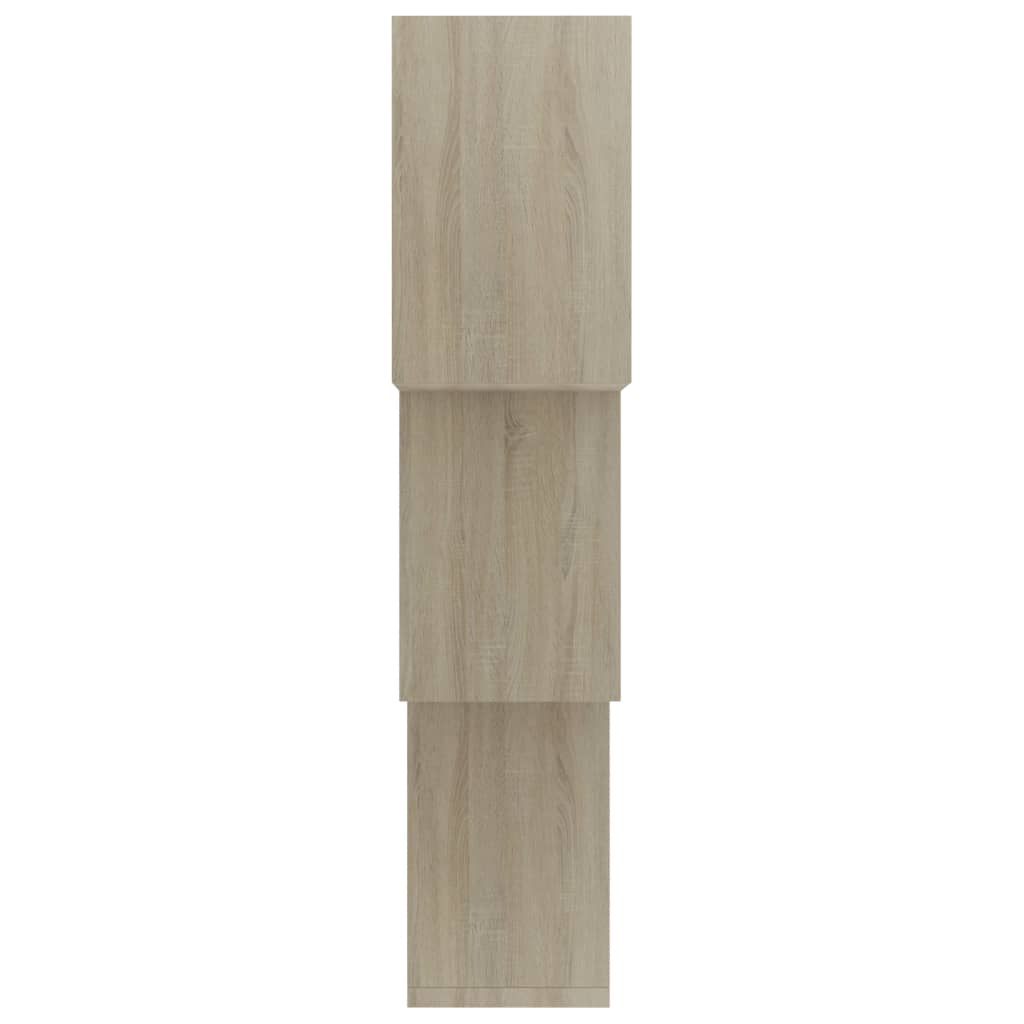 Rafturi de perete, cub, stejar sonoma, 68x15x68 cm, PAL GartenMobel Dekor