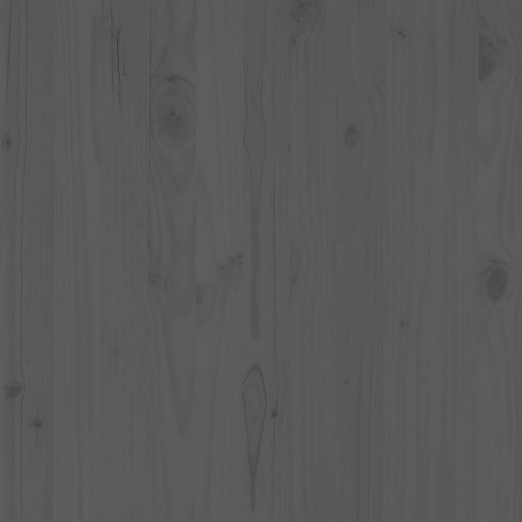 Canapea de mijloc grădină, perne antracit, gri, lemn masiv pin GartenMobel Dekor