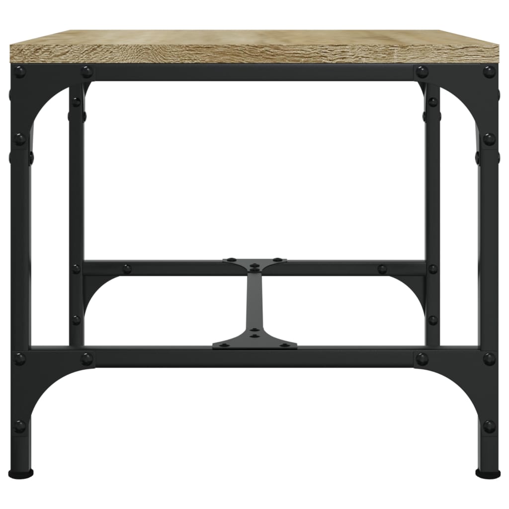 Mese laterale 2 buc. stejar sonoma 40x40x35 cm lemn prelucrat GartenMobel Dekor
