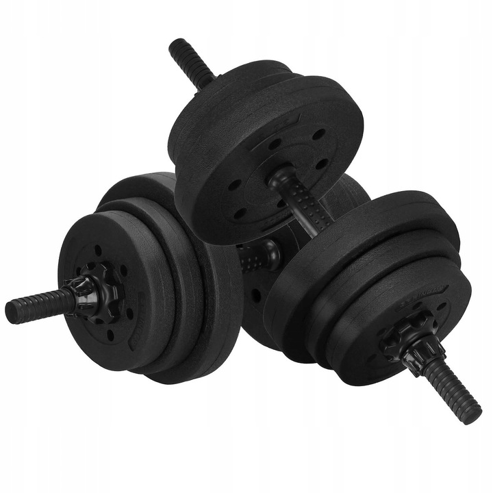 Set de greutati multifunctionale transformabil in gantere, kettlebell, haltera, total 40 kg Household NewTrend