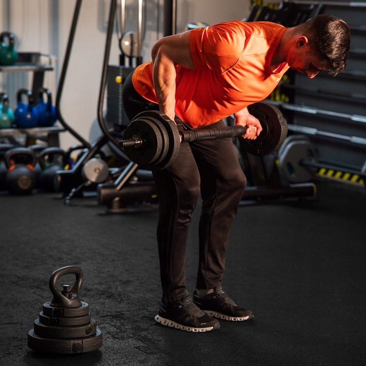 Set de greutati multifunctionale transformabil in gantere, kettlebell, haltera, total 40 kg Household NewTrend