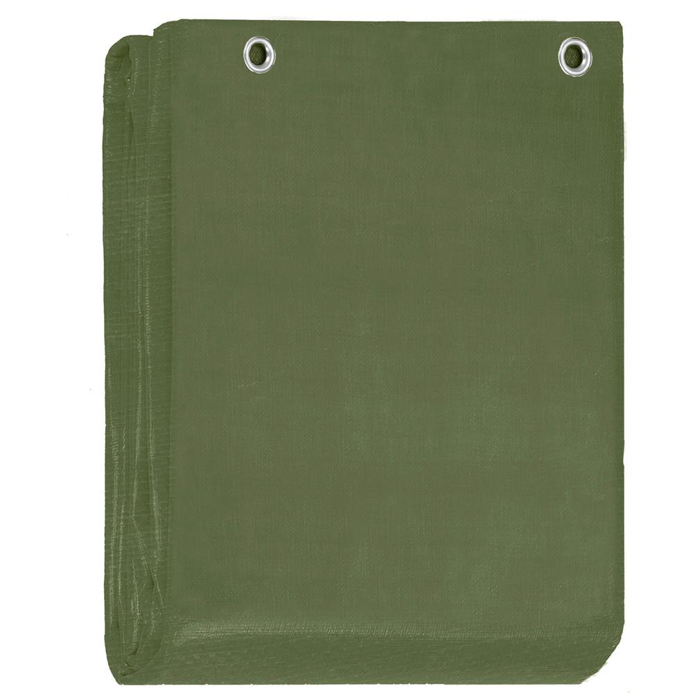 Prelata din polietilena impermeabila laminata, 120g/m2, 2x3m, verde Household NewTrend