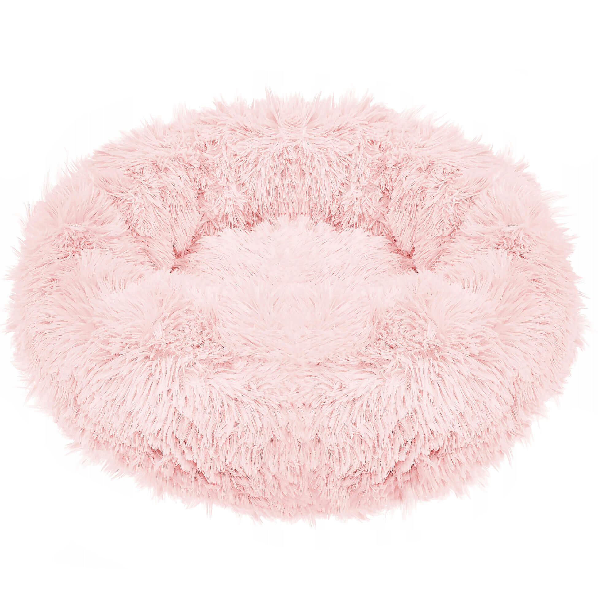 Pat Sersimo pentru caini si pisici, cu husa detasabila, roz deschis, diametru 80cm Household NewTrend