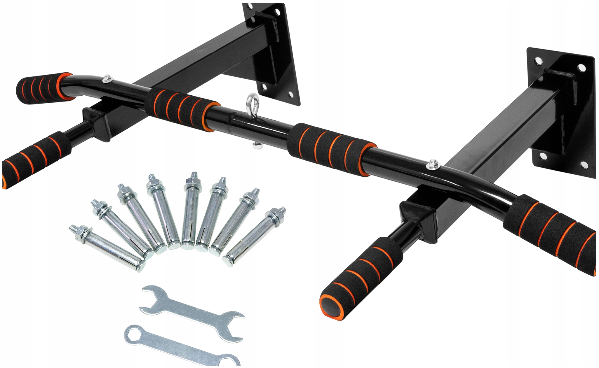 Bara de tractiuni, multifunctionala, pentru perete, cu manere antiderapante, capacitate 250kg Household NewTrend