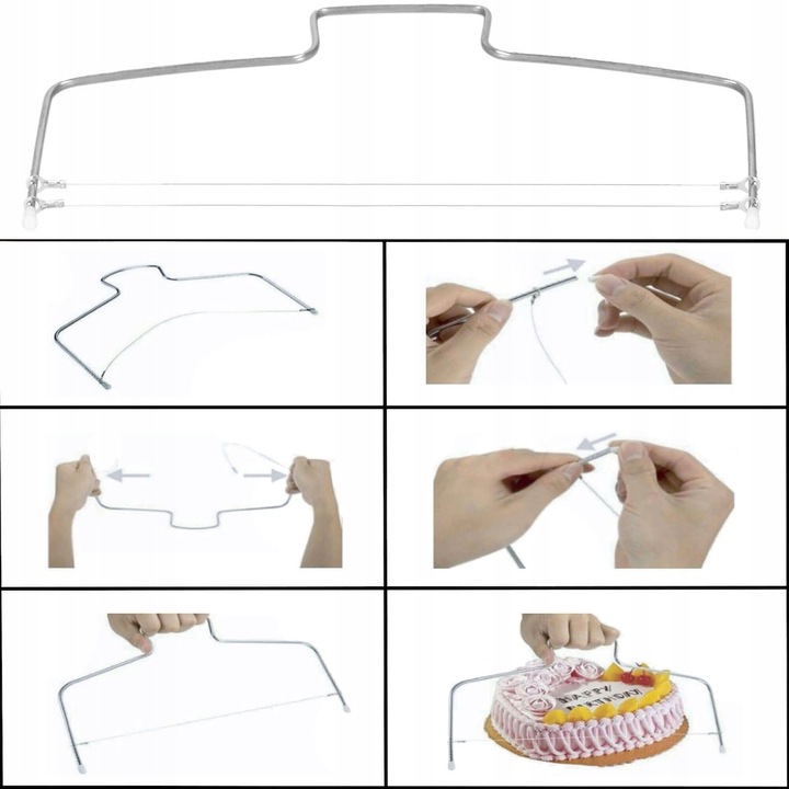 Set patiserie cu platou rotativ, 137 piese cu sabloane pentru ornarea prajiturilor Household NewTrend