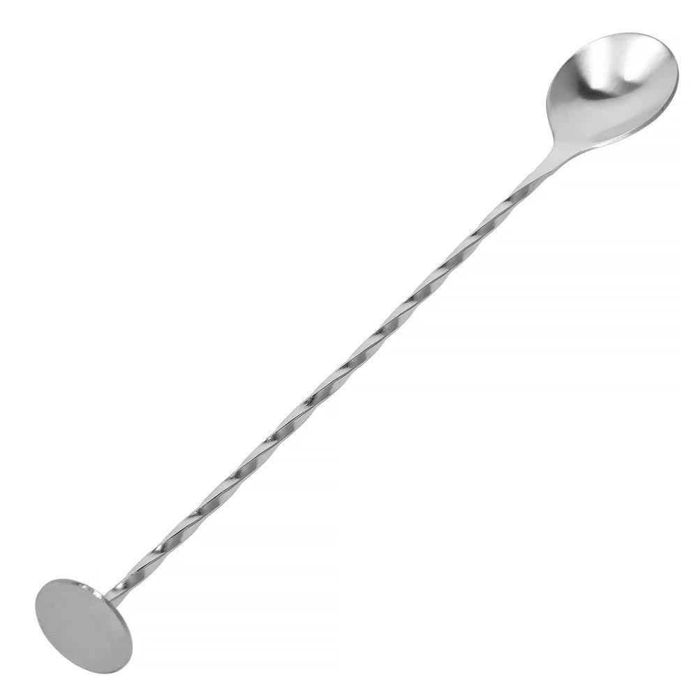 Set Cocktail Shaker Kit pentru barmani 750ml, KI12, suport bambus, 12 piese Household NewTrend