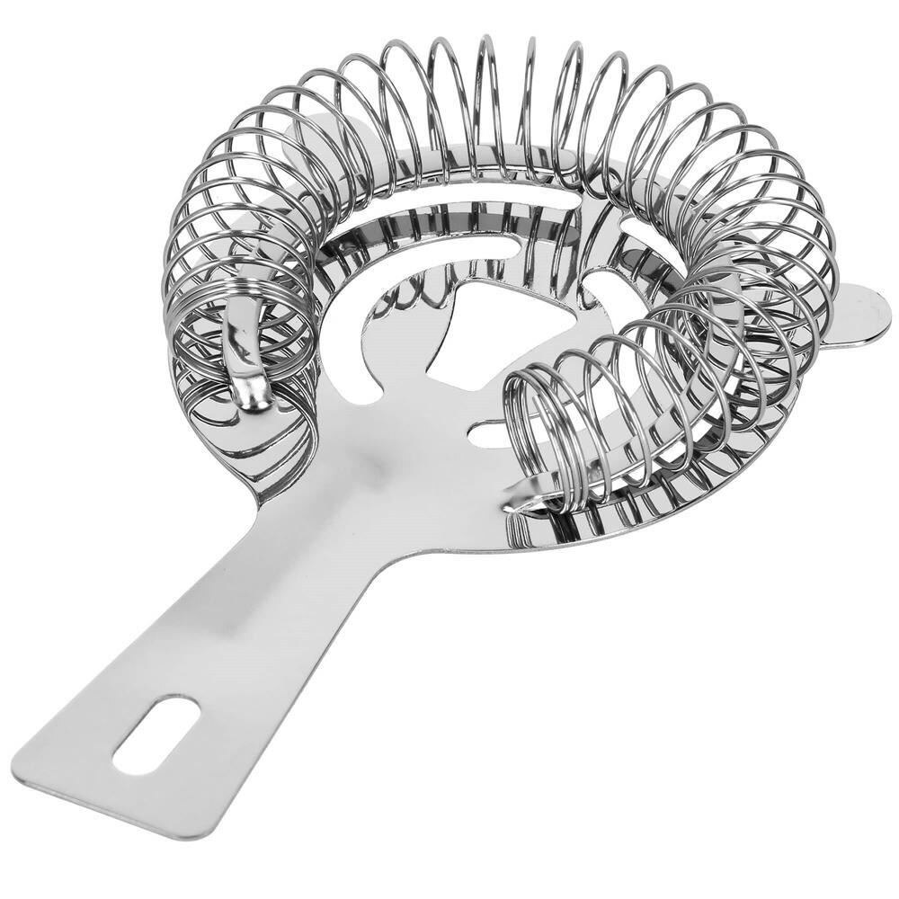 Set Cocktail Shaker Kit pentru barmani 750ml, KI12, suport bambus, 12 piese Household NewTrend