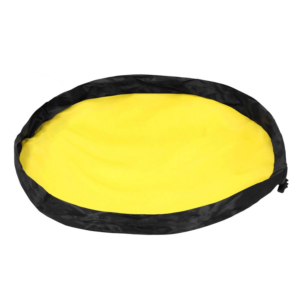 Cos depozitare haine sau jucarii, 40x33cm, bumbac si in, 43 l, gri Household NewTrend