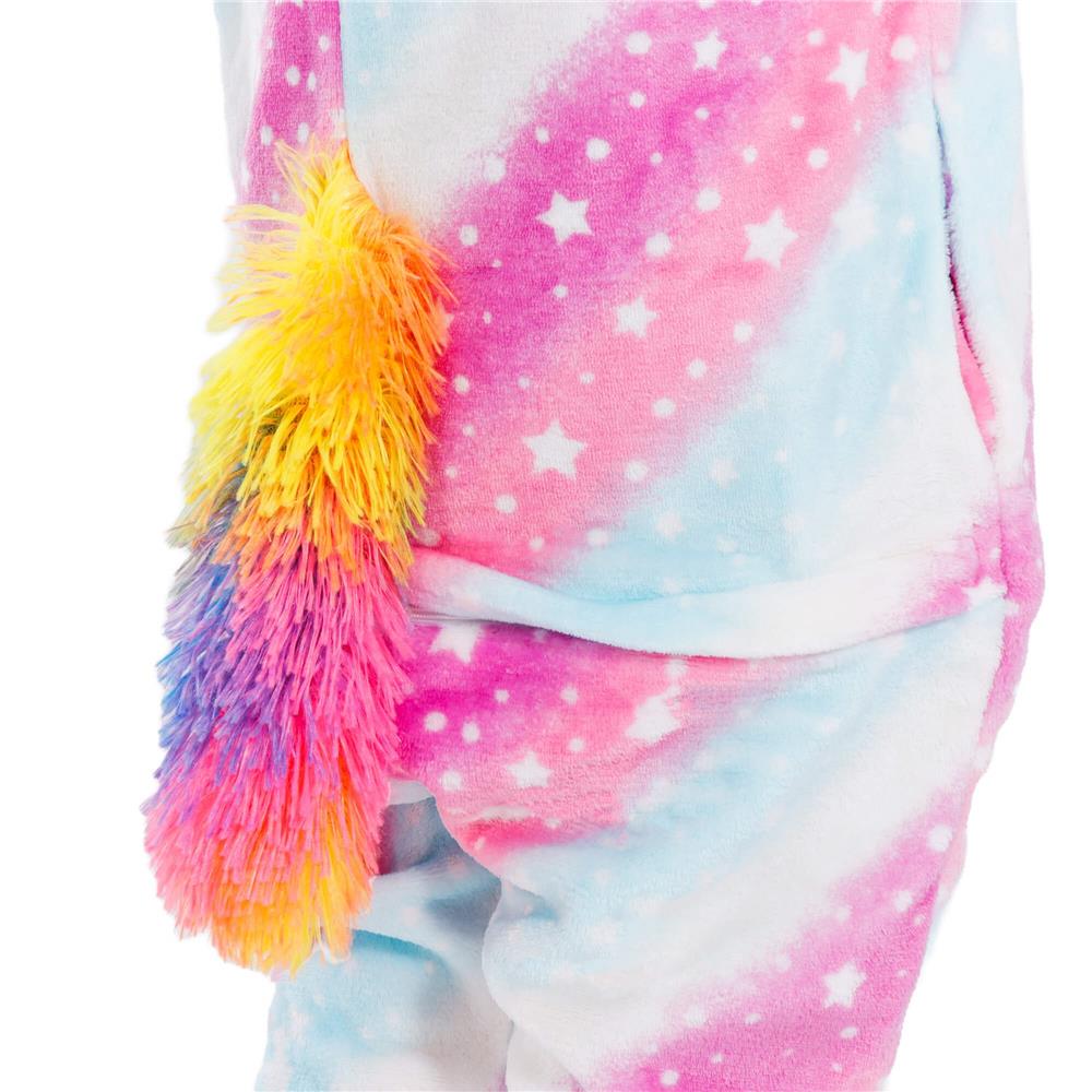 Pijama tip salopeta pentru copii, model unicorn, marime 130-140cm Household NewTrend