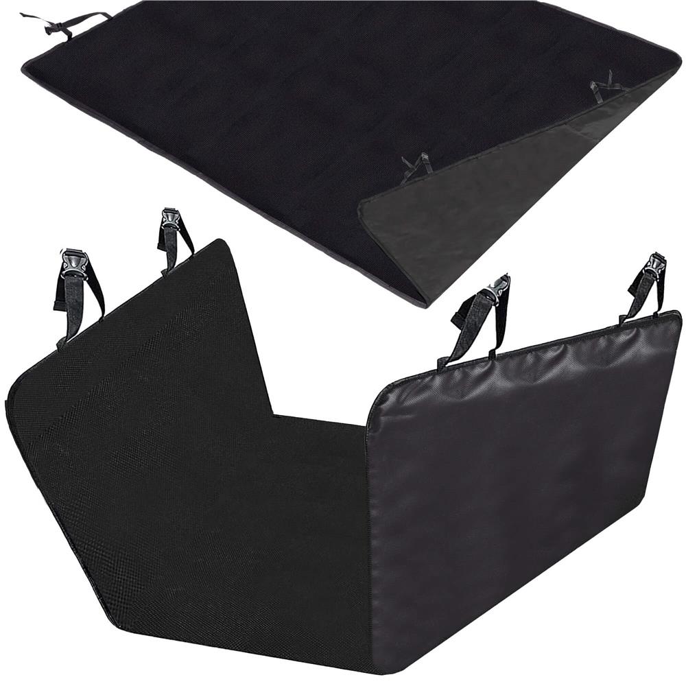 (DL) Husa auto Sersimo, protectie si transport animale, 137x147, neagra Household NewTrend
