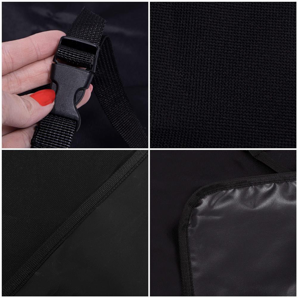 (DL) Husa auto Sersimo, protectie si transport animale, 137x147, neagra Household NewTrend