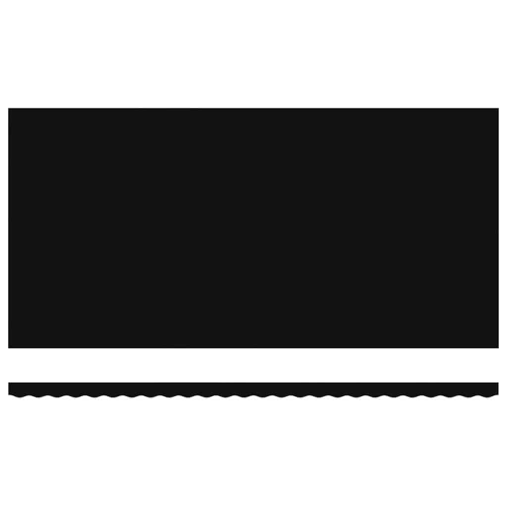 Jgheab retractabil automat cu LED negru 600x300 cm de la GartenMobel Dekor