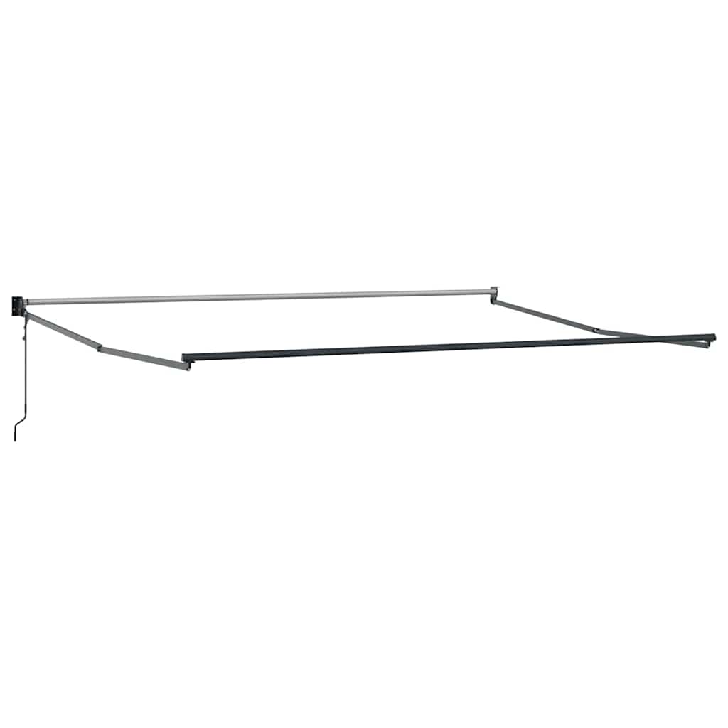 Pergolă retractabilă automatizată , neagră, 500 x 300 cm GartenMobel Dekor