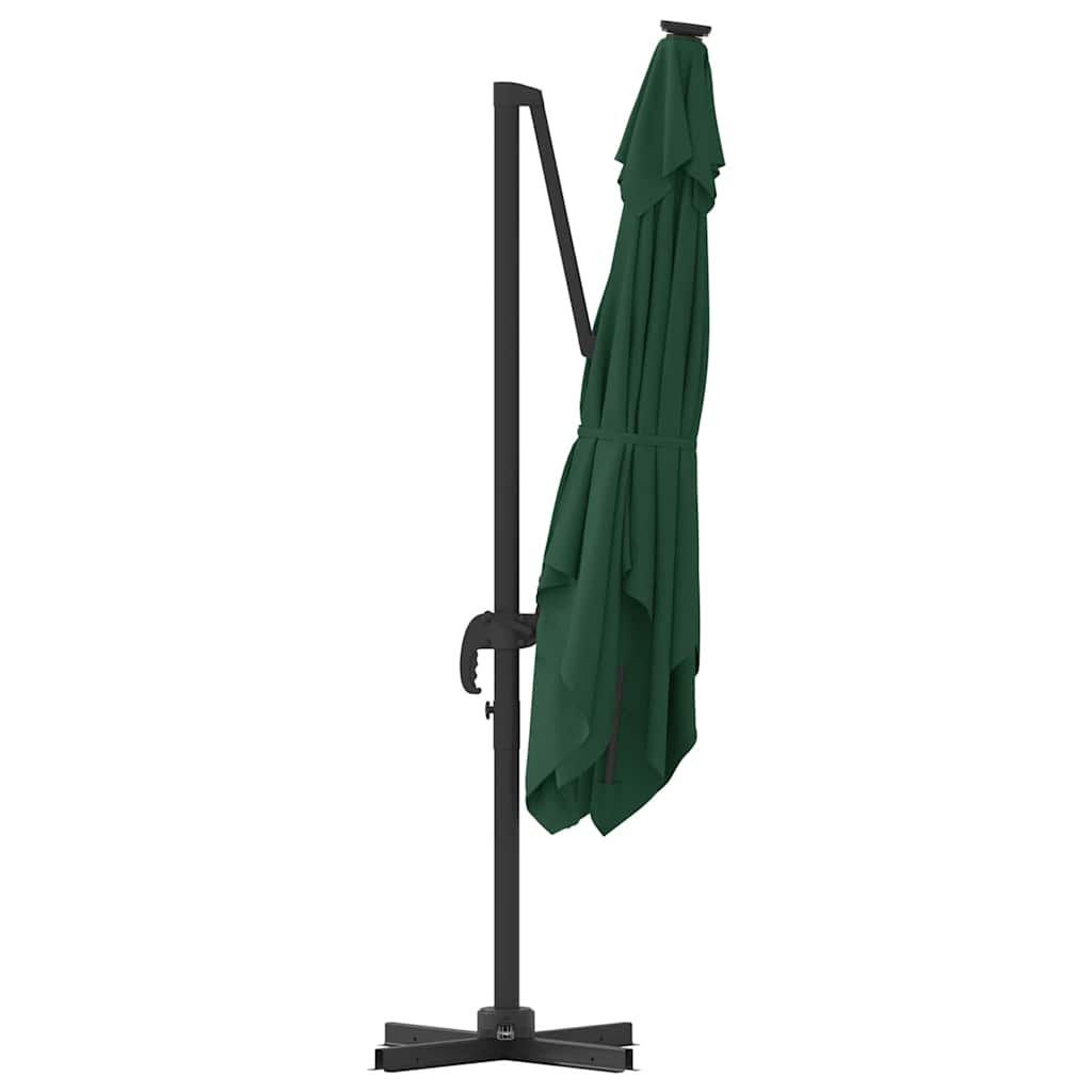 Parasol Roma Verde 286x285x265 cm din aluminiu GartenMobel Dekor