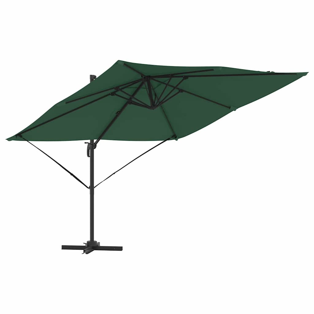 Parasol Roma Verde 286x285x265 cm din aluminiu GartenMobel Dekor