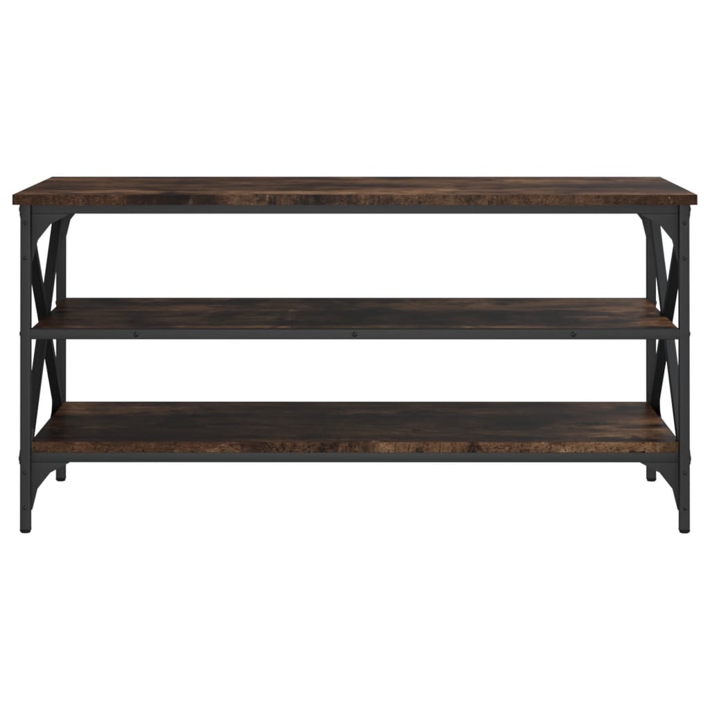 Comodă TV, stejar fumuriu, 100x40x50 cm, lemn prelucrat GartenMobel Dekor