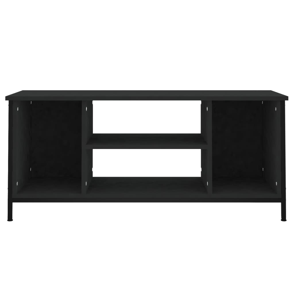 Comodă TV, negru, 102x35x45 cm, lemn prelucrat GartenMobel Dekor