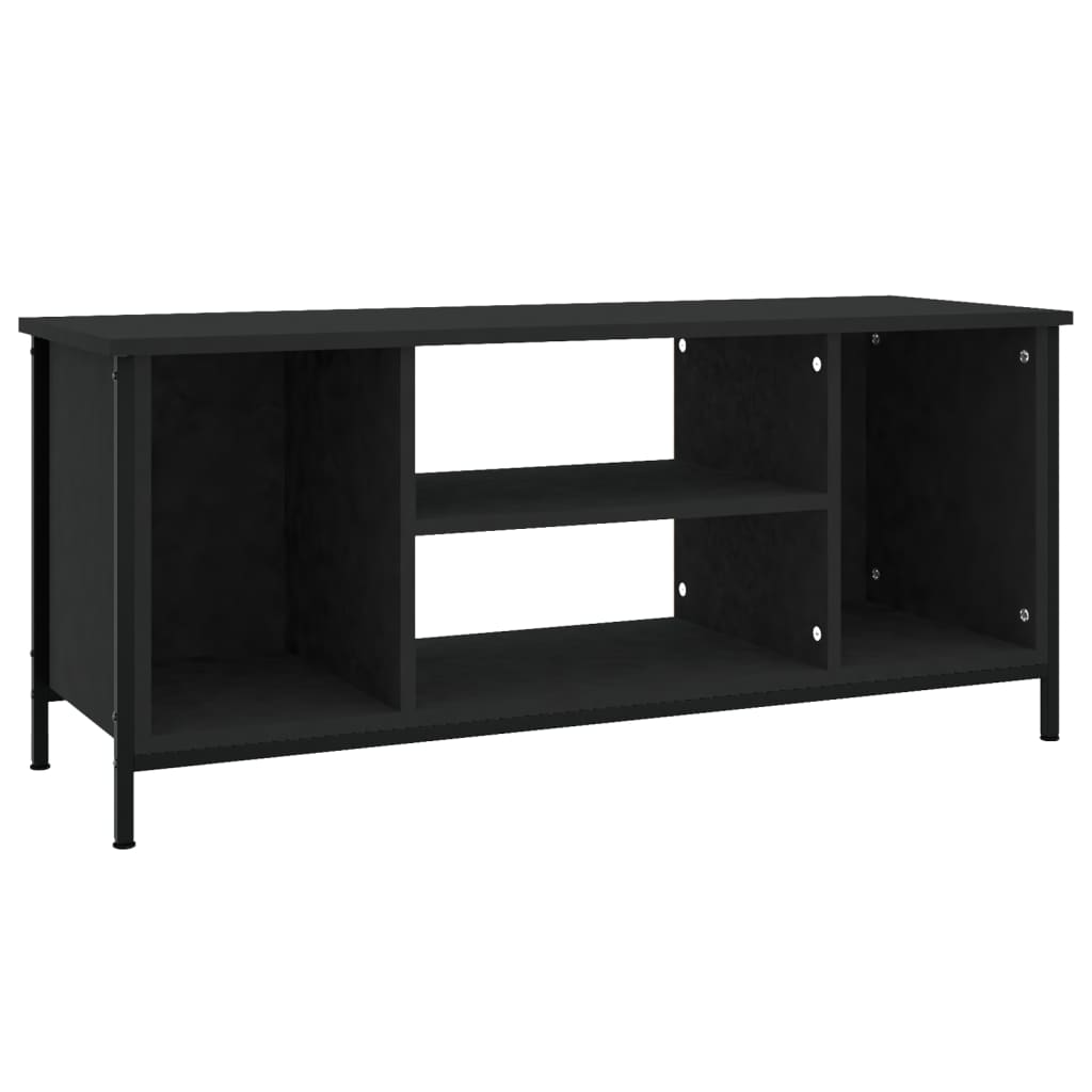 Comodă TV, negru, 102x35x45 cm, lemn prelucrat GartenMobel Dekor