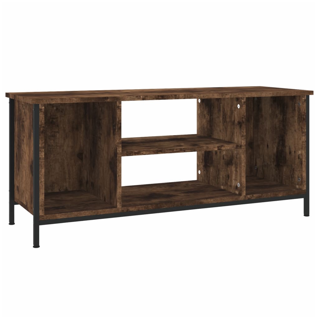 Comodă TV, stejar afumat, 102x35x45 cm, lemn prelucrat GartenMobel Dekor