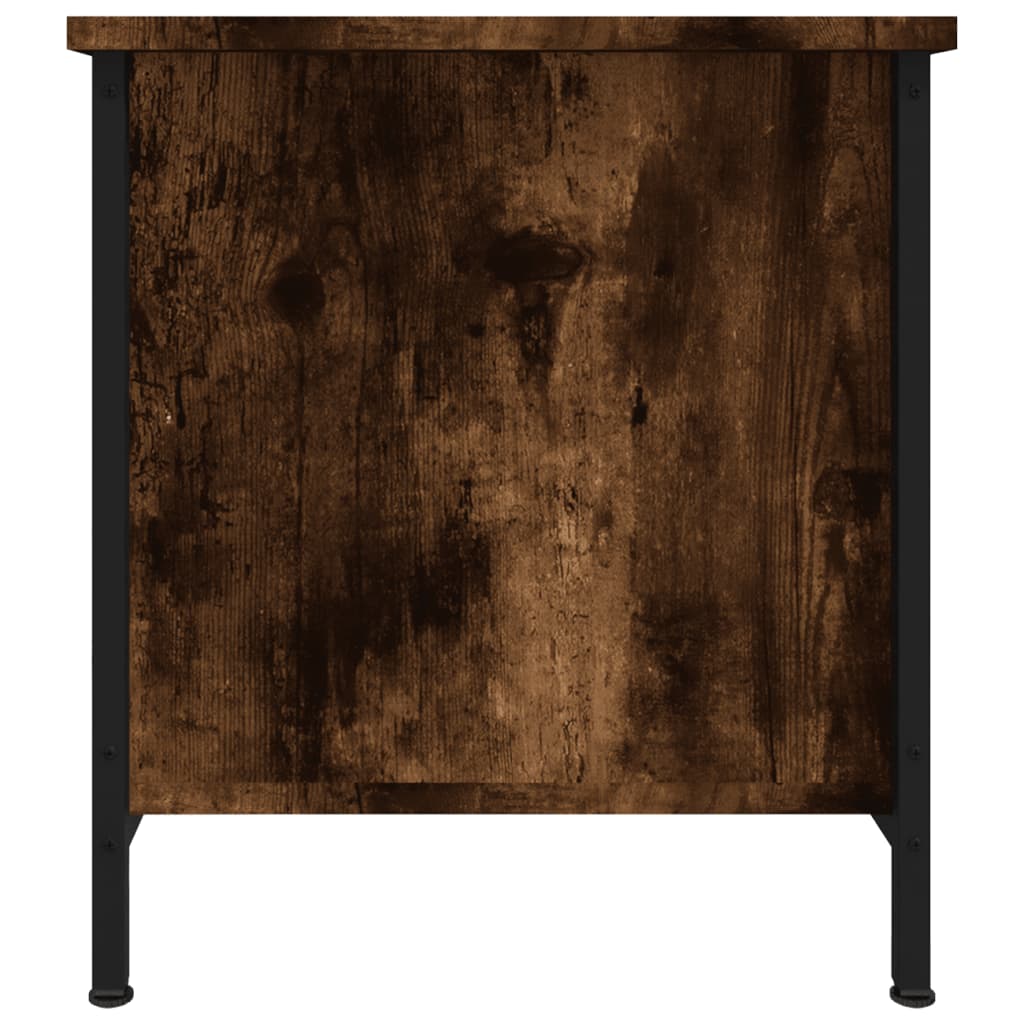 Comodă TV, stejar fumuriu, 100x40x45 cm, lemn prelucrat GartenMobel Dekor