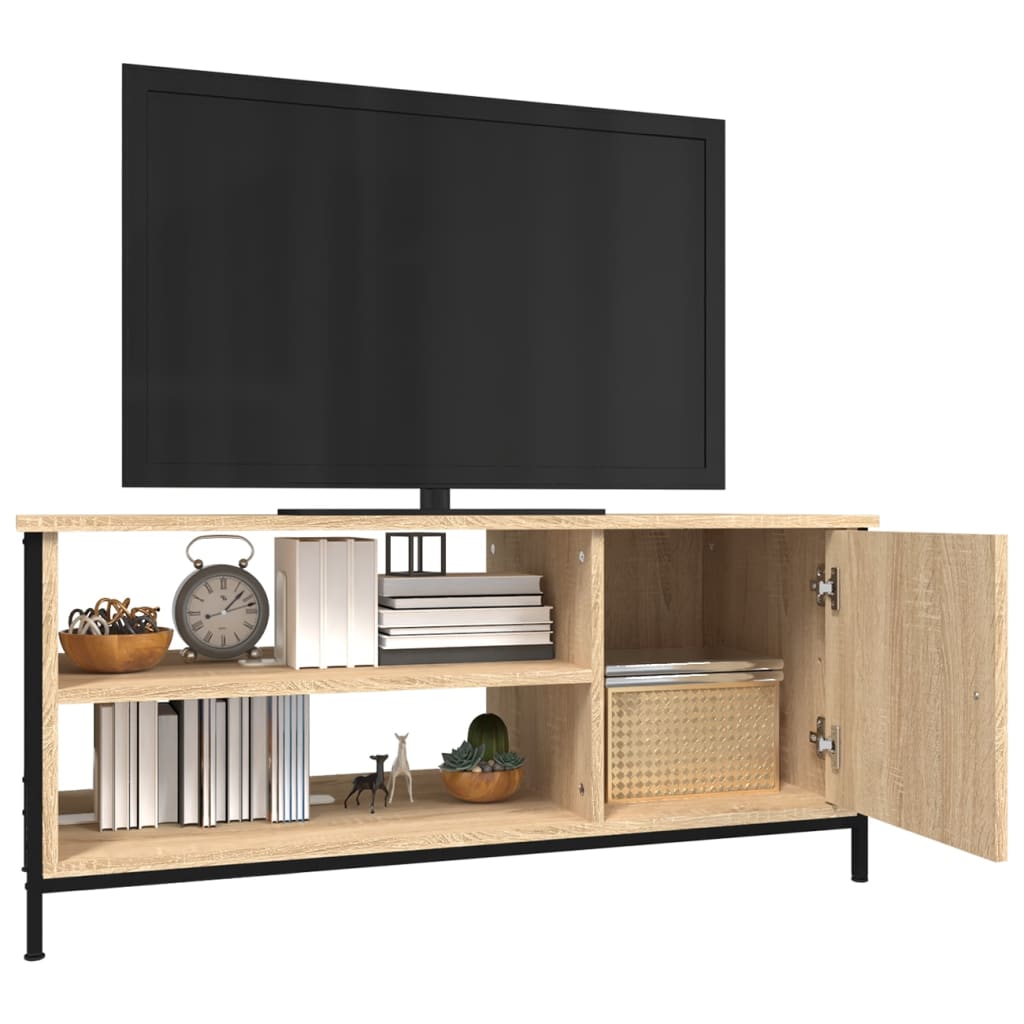 Comodă TV, stejar sonoma, 100x40x45 cm, lemn prelucrat GartenMobel Dekor