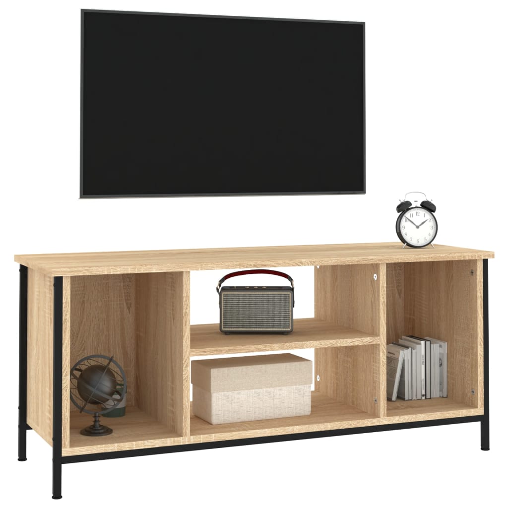 Comodă TV, stejar sonoma, 102x35x45 cm, lemn prelucrat GartenMobel Dekor