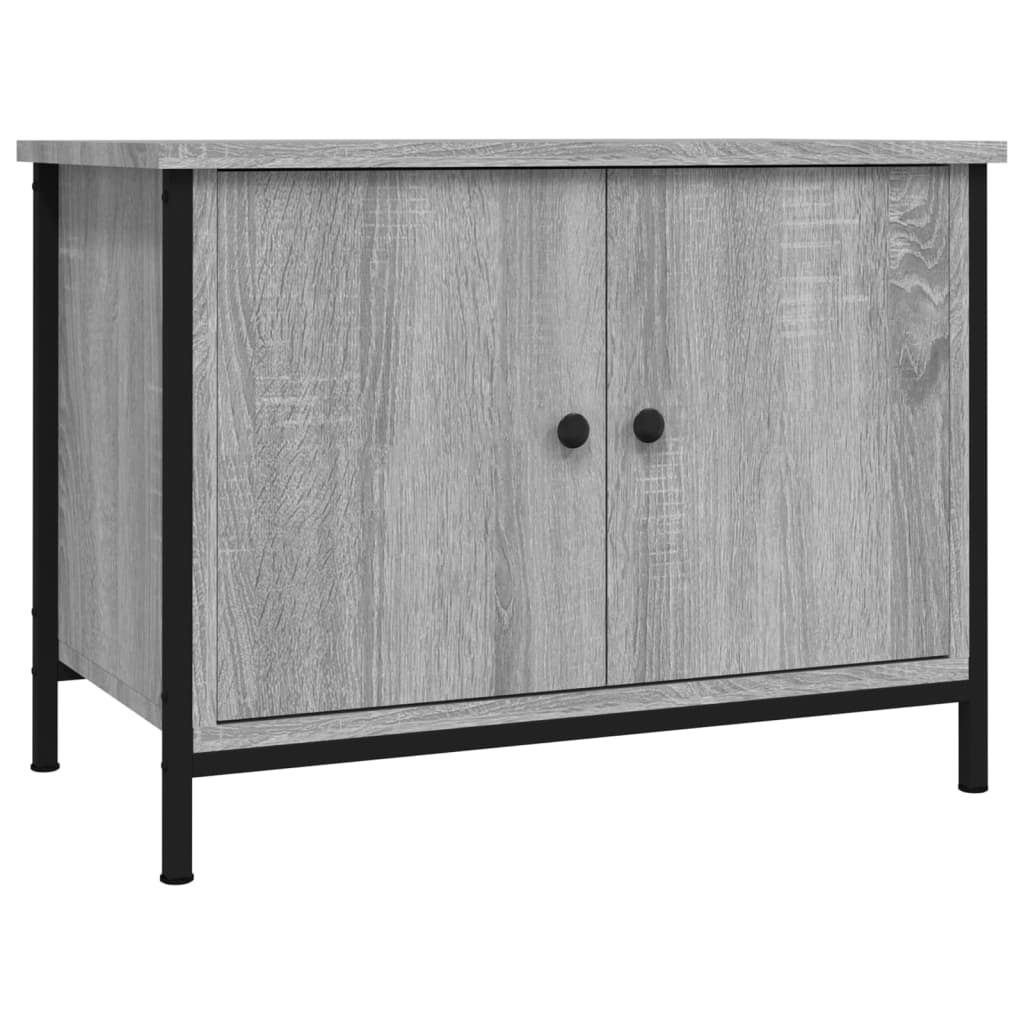 Comodă TV cu uși, stejar sonoma, 60x35x45 cm, lemn prelucrat GartenMobel Dekor