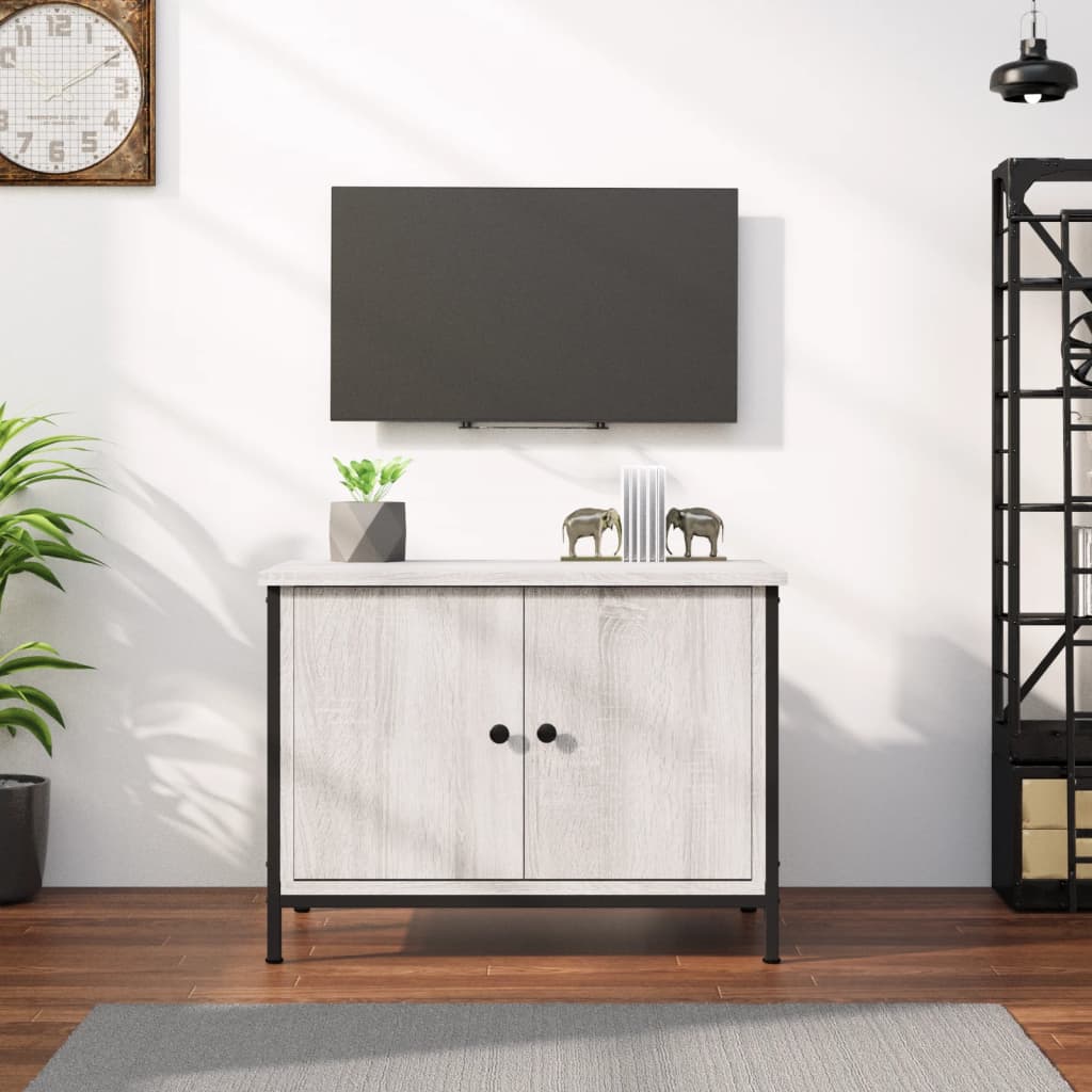 Comodă TV cu uși, stejar sonoma, 60x35x45 cm, lemn prelucrat GartenMobel Dekor