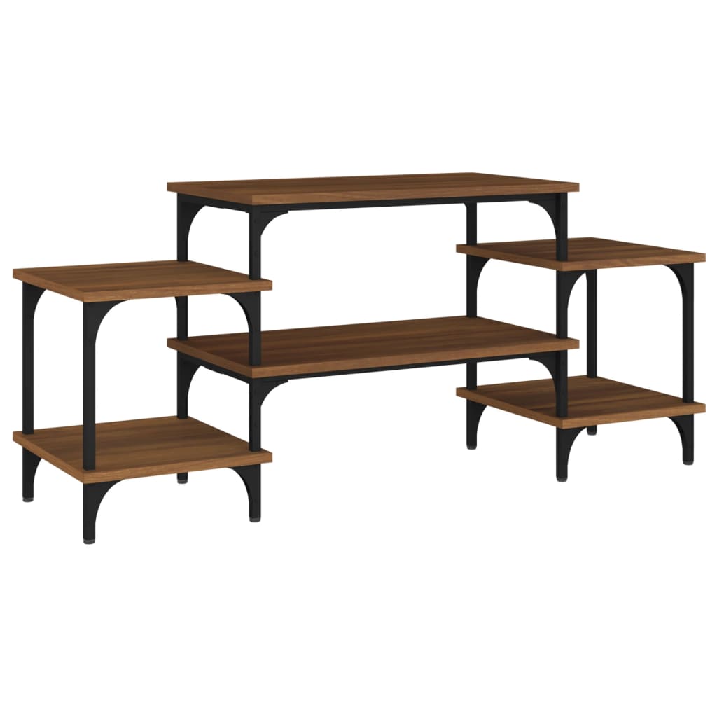 Dulap TV, stejar maro, 117x35x52 cm, lemn prelucrat GartenMobel Dekor