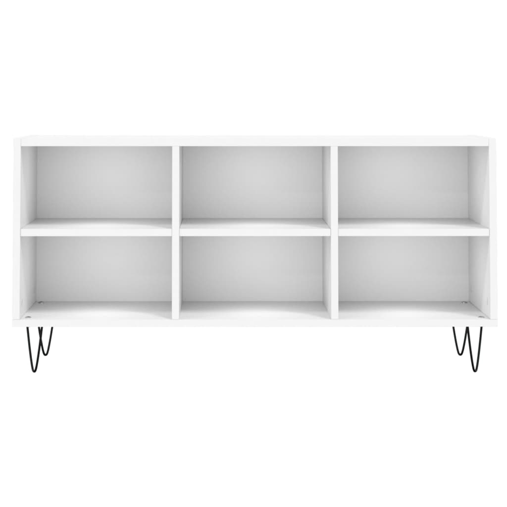 Comodă TV, alb, 103,5x30x50 cm, lemn compozit GartenMobel Dekor