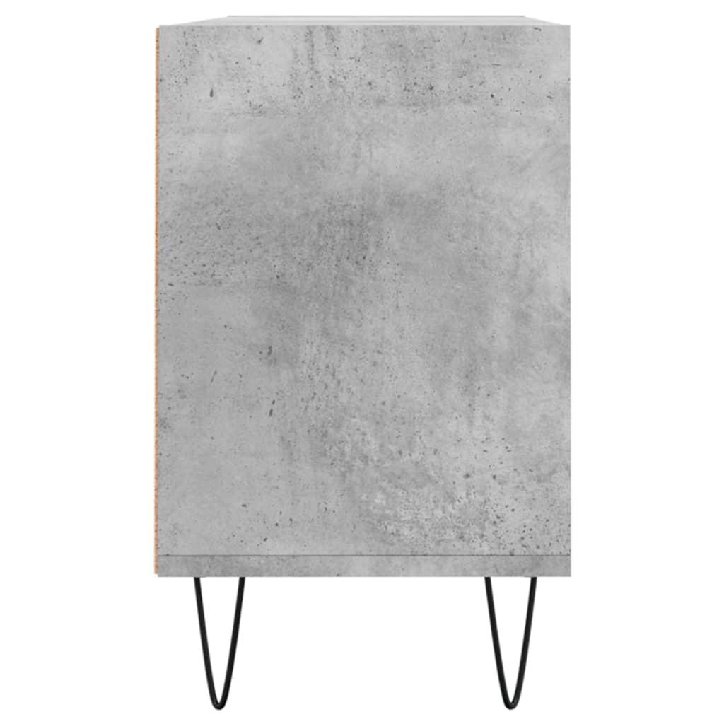 Comodă TV, gri beton, 103,5x30x50 cm, lemn compozit GartenMobel Dekor