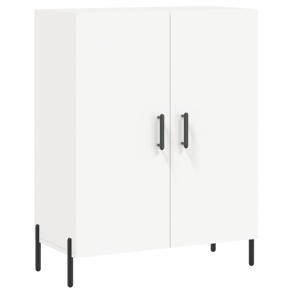 Dulap, alb, 69,5x34x90 cm, lemn compozit GartenMobel Dekor