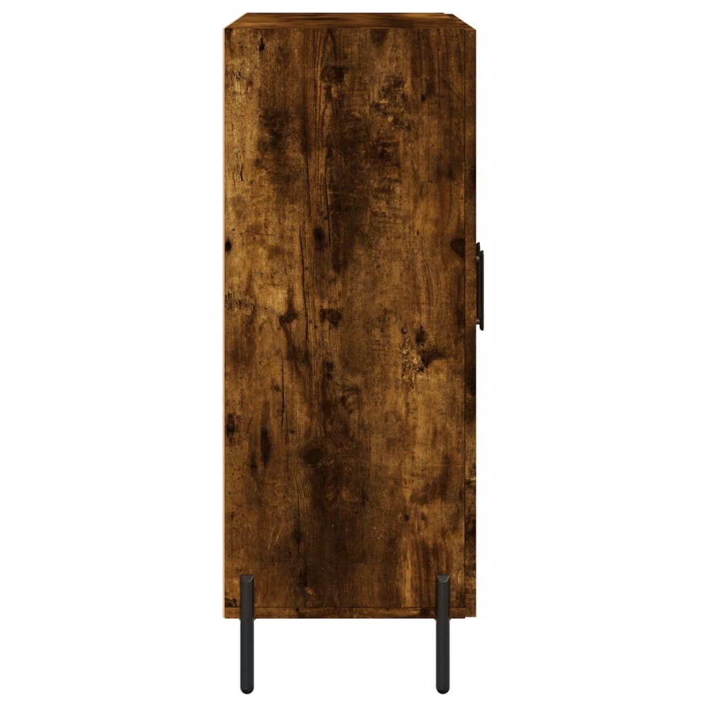 Dulap, stejar fumuriu, 69,5x34x90 cm, lemn compozit GartenMobel Dekor