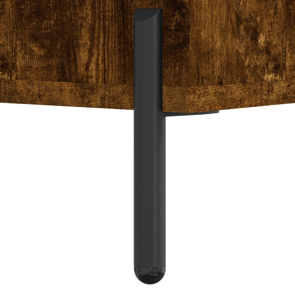 Dulap, stejar fumuriu, 69,5x34x90 cm, lemn compozit GartenMobel Dekor
